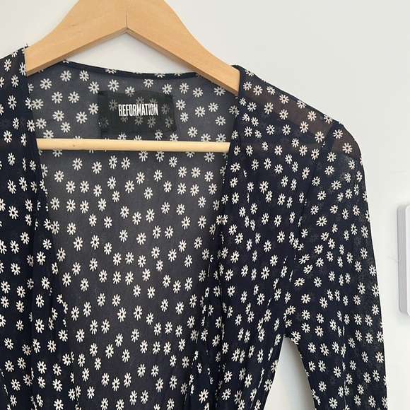 Reformation Tessa Wrap Dress - Picture 4 of 5